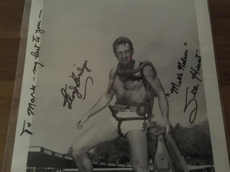 Sea Hunt Lloyd Bridges autograph