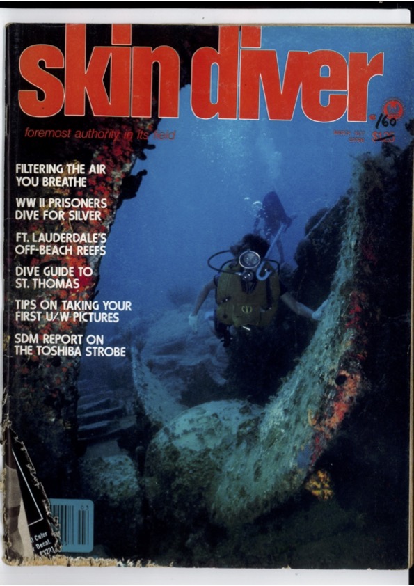 Skin Diver magazine March 1977