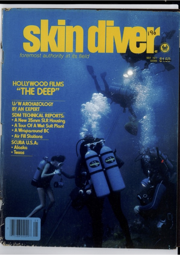 Skin Diver magazine May 1977