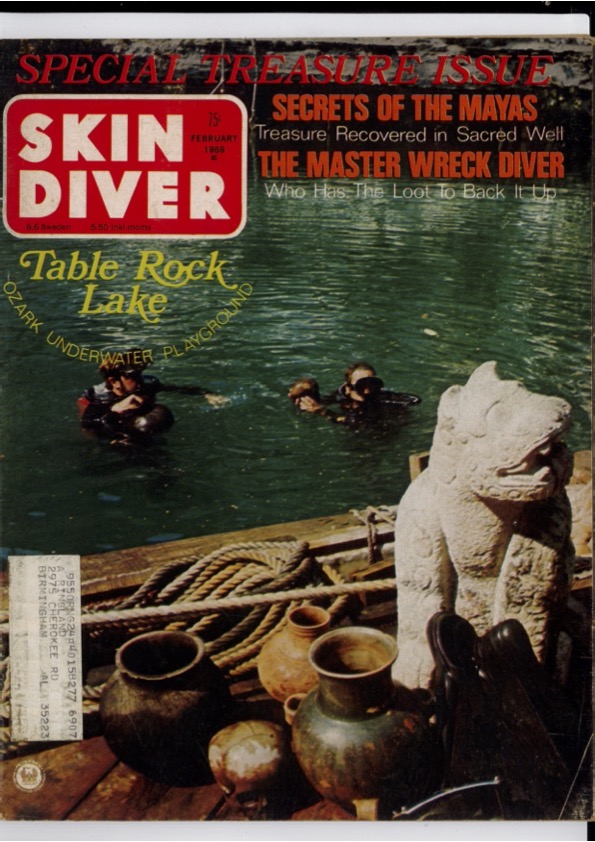 Skin diver Magazine February 1969