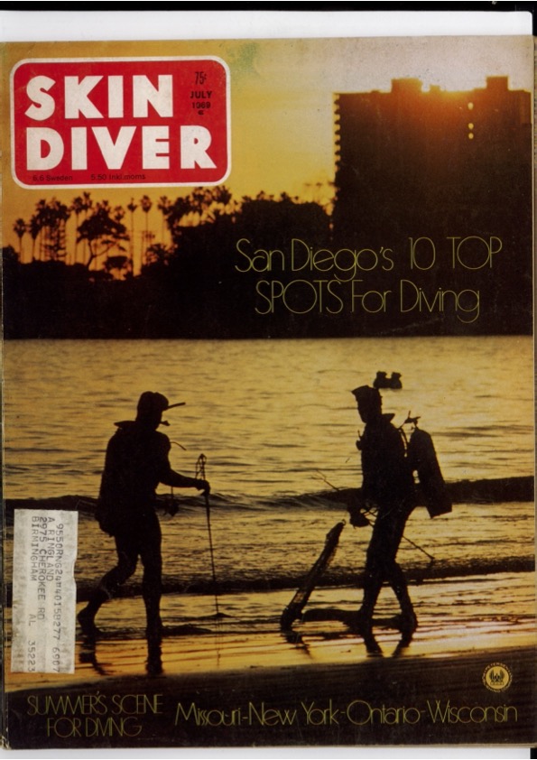 Skin diver Magazine July 1969
