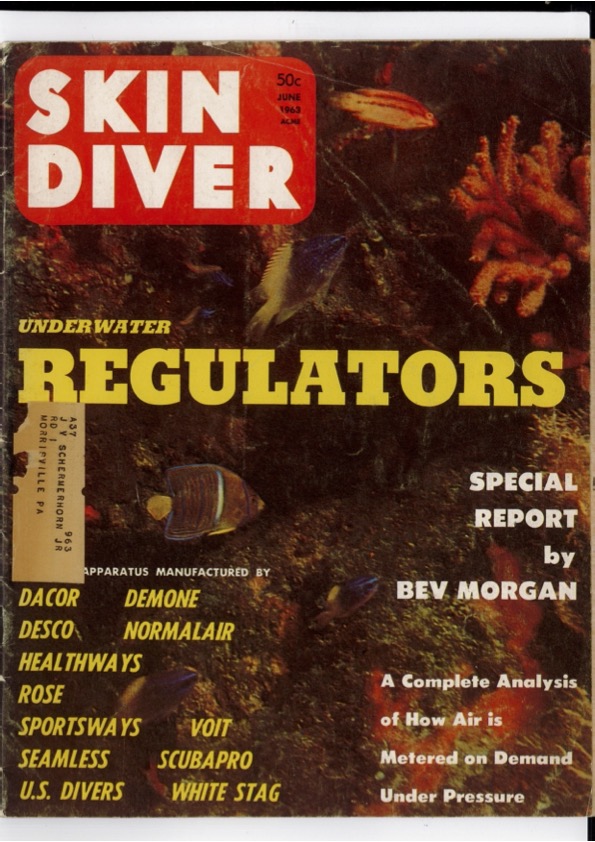 Skin diver Magazine June 1963