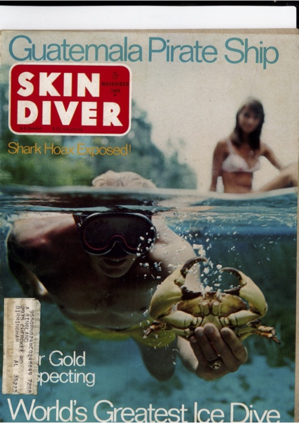 Skin diver Magazine November 1969