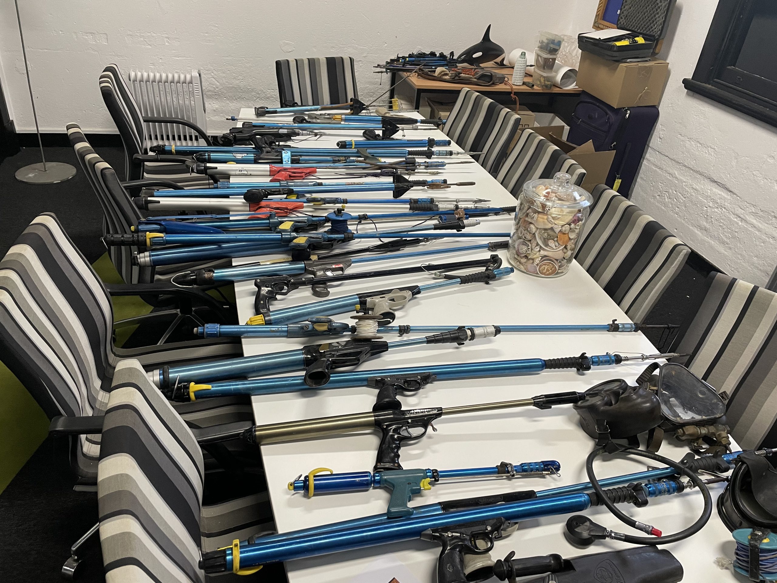 Nemrod spear guns to be sorted